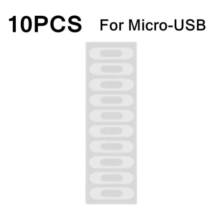 Universal Mobile Phone Speaker Dust Plug Mesh Sticker for iPhone 15 14 Pro Samsung Mi Charging Port Protector Cleaning Brush Kit 10 x For USB Port
