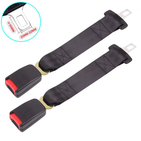 Universal Seat Belt Extender Steel Car Safety Belt Buckle for 20-22MM Tongue Car Seat Belt Clip Extension Plug Buckle Seat belt