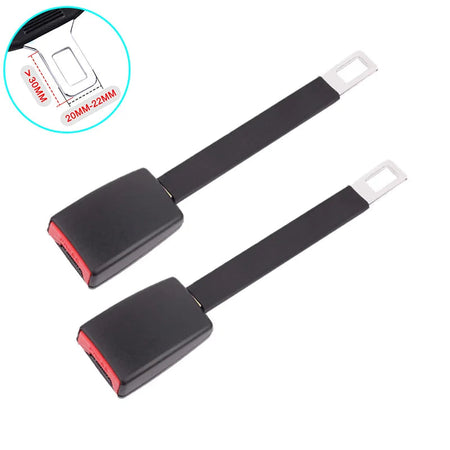 Universal Seat Belt Extender Steel Car Safety Belt Buckle for 20-22MM Tongue Car Seat Belt Clip Extension Plug Buckle Seat belt