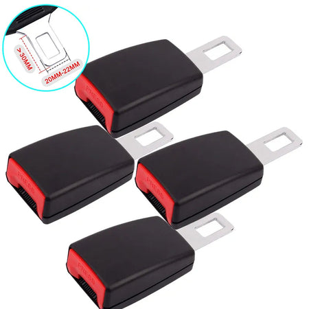 Universal Seat Belt Extender Steel Car Safety Belt Buckle for 20-22MM Tongue Car Seat Belt Clip Extension Plug Buckle Seat belt