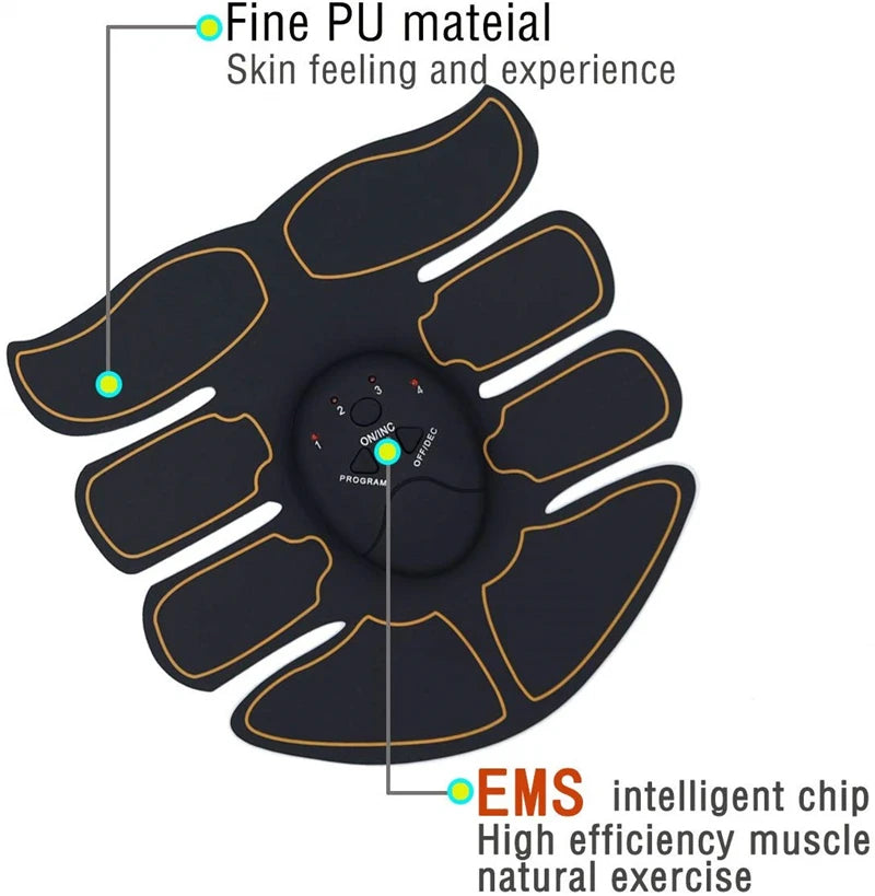 UPUPDay Electric Muscle Stimulator: Abs Stimulator &amp;amp; Body Toner Machine