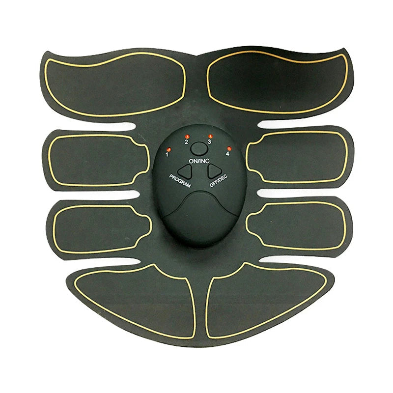 UPUPDay Electric Muscle Stimulator: Abs Stimulator &amp;amp; Body Toner Machine 8YellowAbs