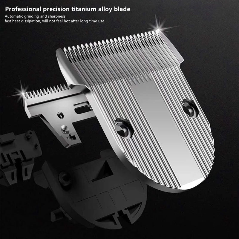 VGRO Professional 15-Speed Electric Hair Trimmer with LCD Display