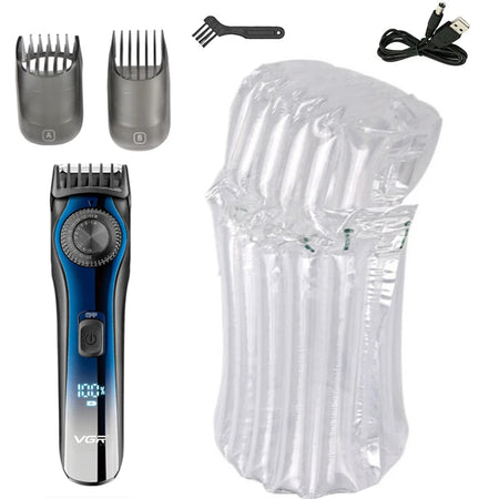 VGRO Professional 15-Speed Electric Hair Trimmer with LCD Display With bubble 1