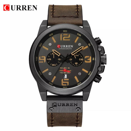 Watch For Men Top Brand Luxury CURREN Fashion Leather Quartz Men Watches Date Business Sport Male Wristwatch Clock Montre Homme