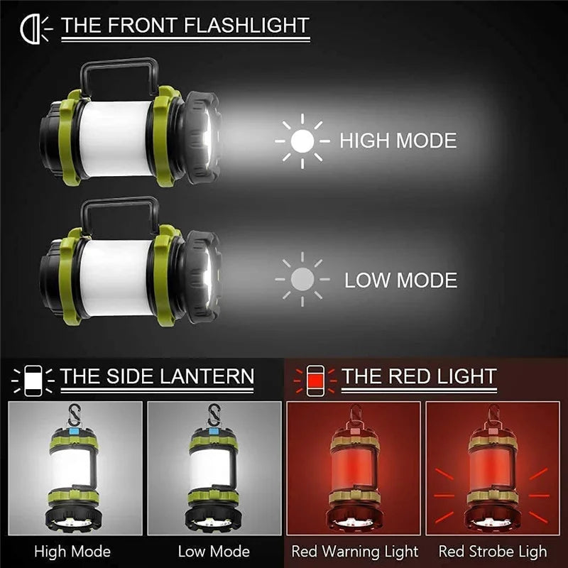 Waterproof Rechargeable Camping Lantern &amp;amp; Power Bank
