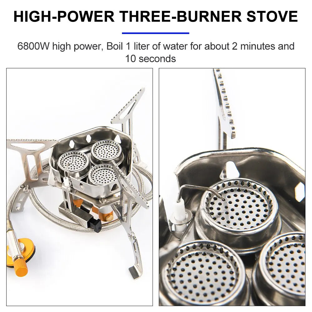 Widesea 3500W Portable Camping Gas Stove