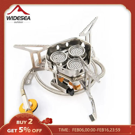 Widesea 3500W Portable Camping Gas Stove