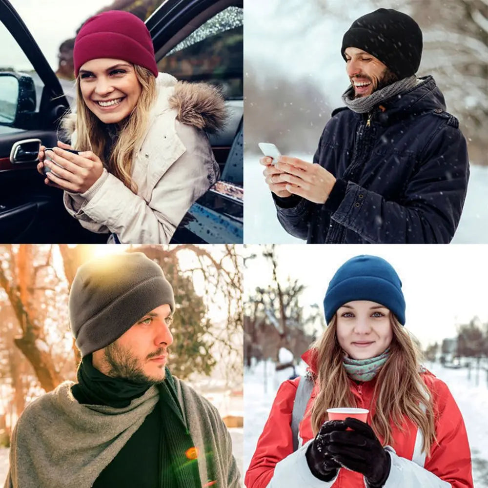 Windproof Fleece Outdoor Hat for Hiking &amp;amp; Cycling
