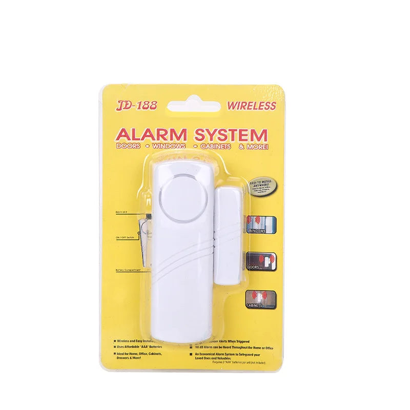 Wireless Magnetic Door Alarm System: Home Security Intrusion Protection