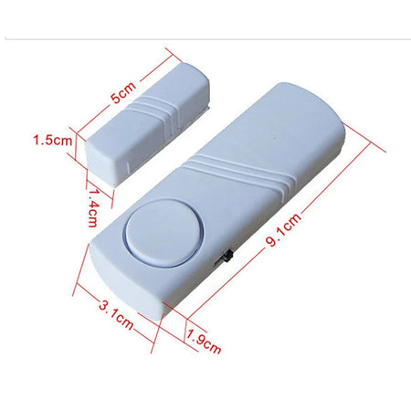 Wireless Magnetic Door Alarm System: Home Security Intrusion Protection