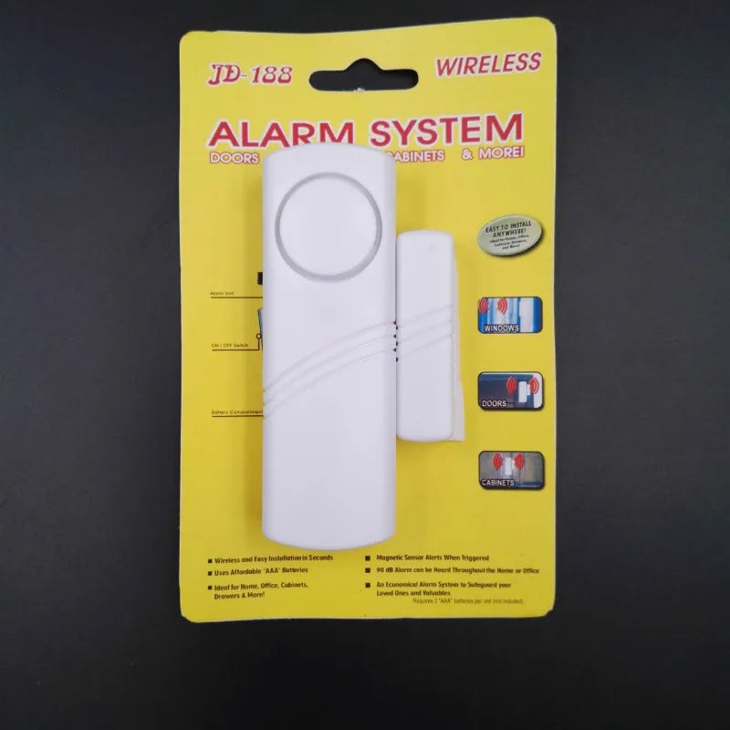 Wireless Magnetic Door Alarm System: Home Security Intrusion Protection  Default Title