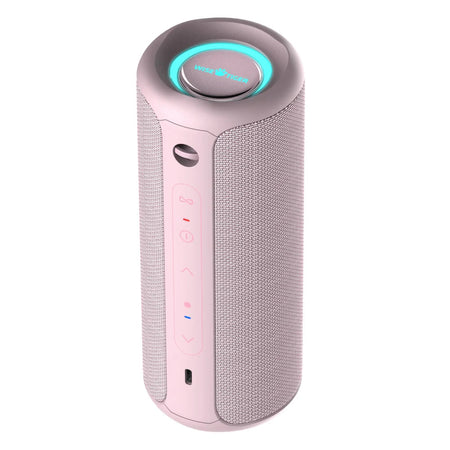 WISE TIGER P3 Bluetooth Speaker: Portable Bass Boost Stereo - IPX7 Waterproof &amp;amp; 30W Power Pink / Mexico