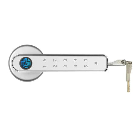 With Tuya Biometric Fingerprint Smart Door Lock Electronic Digital Lock  Password Fingerprint Keyless Security Door Handle Home