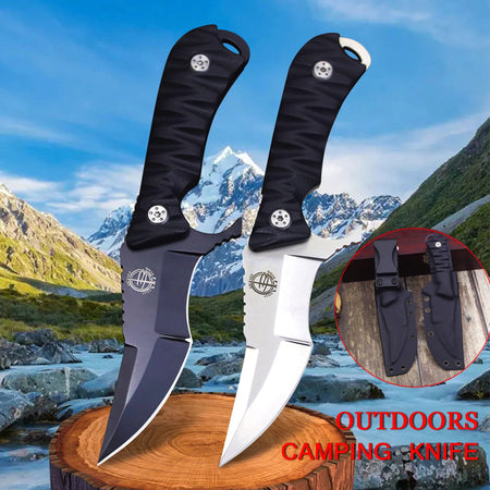 WPKOPYA D2 Steel Outdoor Tactical Survival Knife