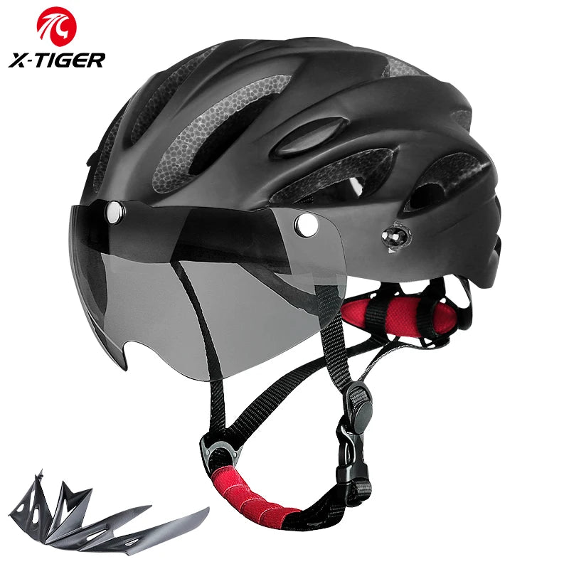 LED Rear Light Cycling Helmet | Lightweight Breathable LED Rear Light Cycling Helmet | Lightweight Breathable
