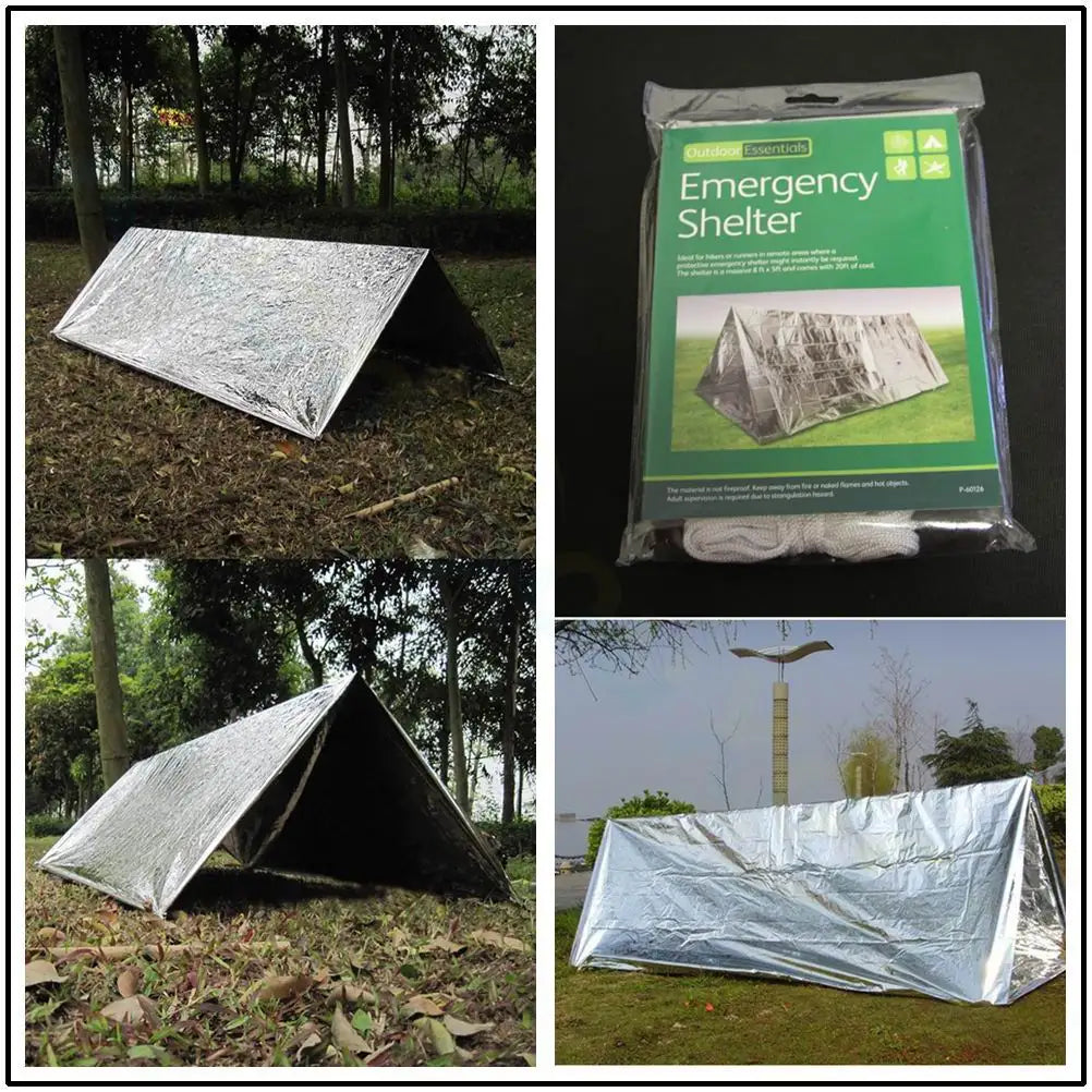 XUANGOUXGCN Emergency Survival Sleeping Bag &amp;amp; Tent