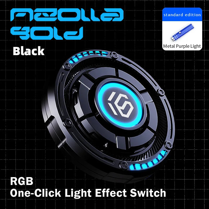 YIJOO 3in1 EDC Metal Pushing Card Hand Spinner Papa Coin Adults Creative Fidget Toys For Men 2024 New Stress Reliever Gifts Black Basic set / CHINA