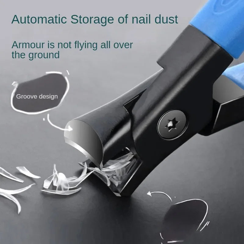 YIYUEQIANLI Anti-Splash Nail Clippers - Precision &amp;amp; Comfort in Every Cut