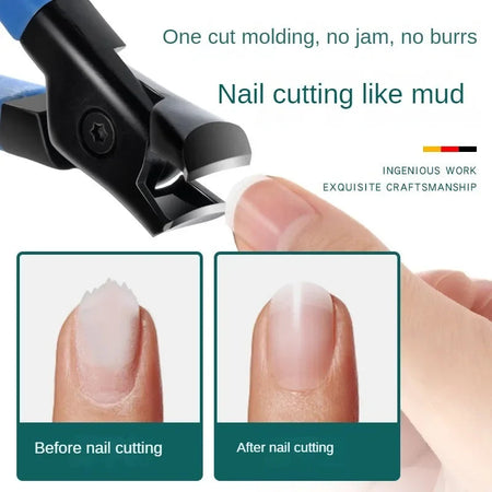 YIYUEQIANLI Anti-Splash Nail Clippers - Precision &amp;amp; Comfort in Every Cut