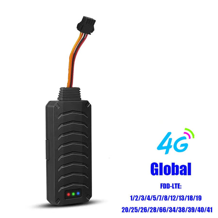 YunTrack 4G GPS Tracker with Relay Cut Off Oil - Global Safety System CJ790 4G Global