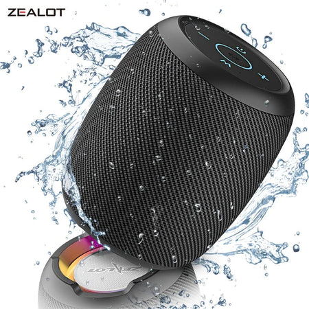 ZEALOT S53 Wireless Bluetooth Speaker: 10W Super Loud Sound, 12-Hour Playtime