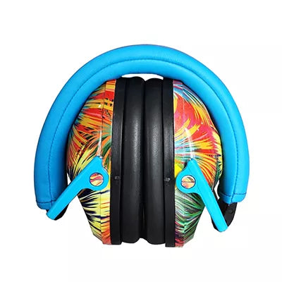 ZOHAN Kid Ear Protection Baby Noise Earmuffs Noise Reduction Ear Defenders earmuff for children Adjustable nrr 25db Safety Blue