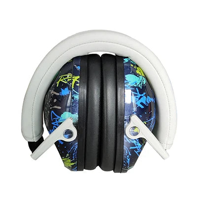 ZOHAN Kid Ear Protection Baby Noise Earmuffs Noise Reduction Ear Defenders earmuff for children Adjustable nrr 25db Safety White